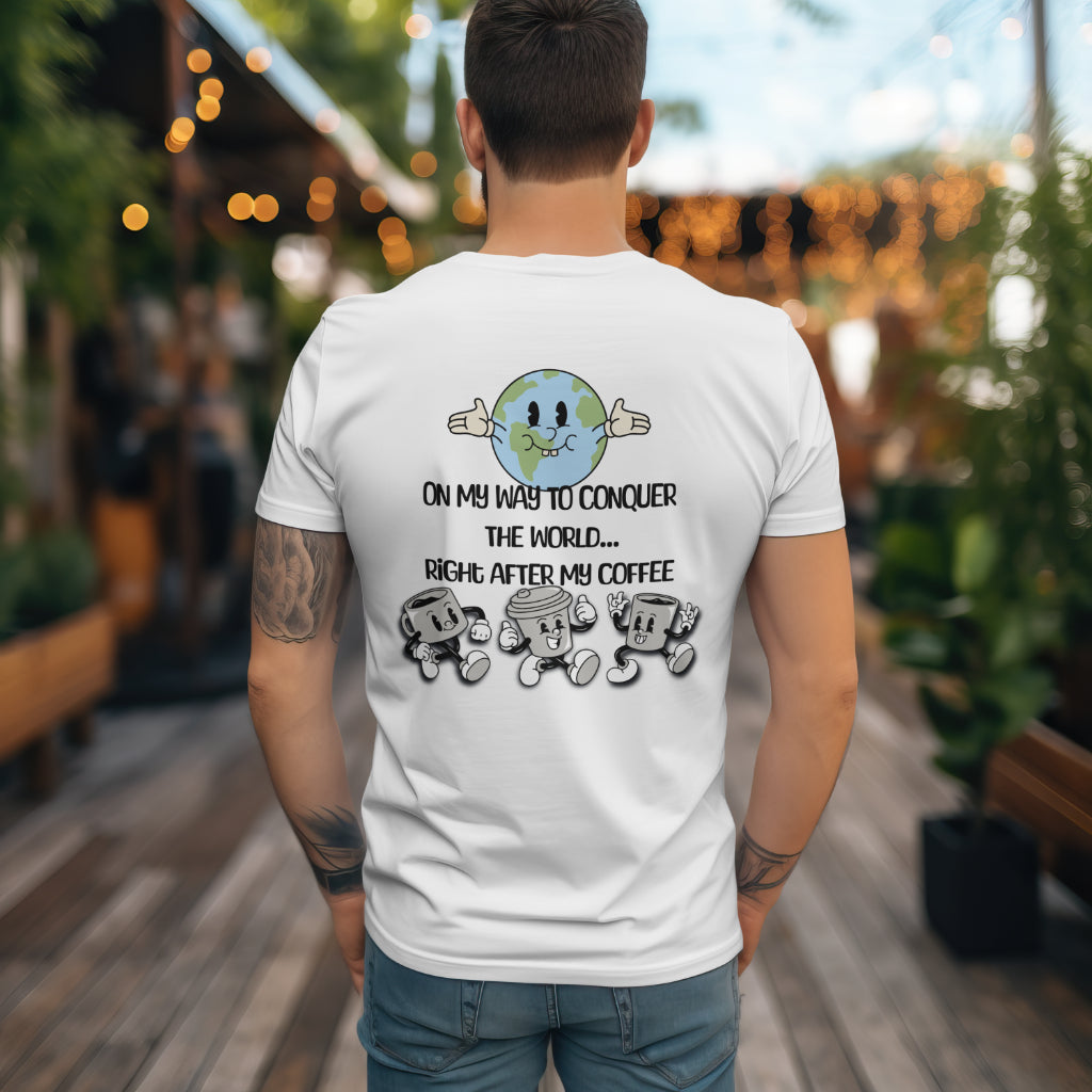 "After My Coffee" - T-Shirt
